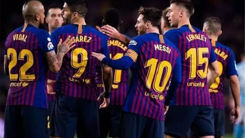 قائمة برشلونة لمواجهة أتلتيكو مدريد
