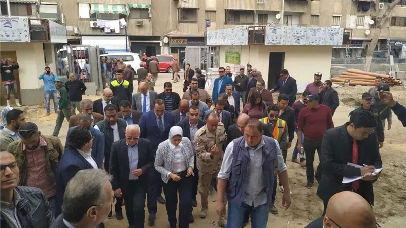 وزيرة الصحة تتفقد مستشفى بورفؤاد العام ببورسعيد