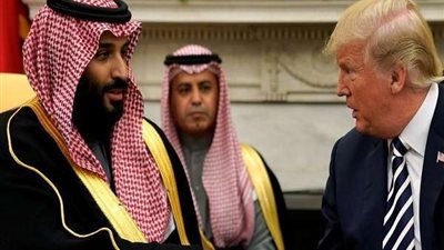 ترامب يجرى إتصالًا هاتفيًا مع ولي العهد السعودي