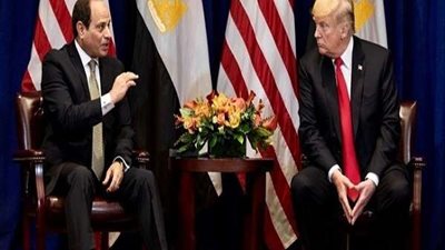 رداً على التعديلات الدستورية.. ترامب: السيسي رئيس عظيم يؤدي مهامه بشكل رائع