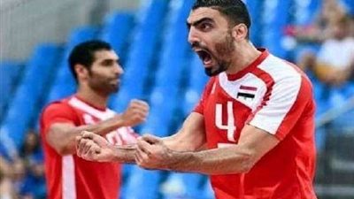 لاعب الأهلي للكرة الطائرة يحقق رقما قياسياَ