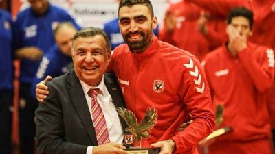 أحمد صلاح يحصد جائزة أفضل لاعب في بطولة أفريقيا للكرة الطائرة