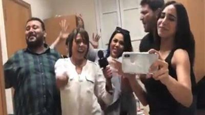 بالفيديو.. وصلة رقص لناهد السباعي برفقه حسن الرداد في 