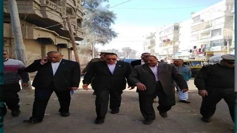 استمرار تكثيف أعمال النظافة بمدينة الحسينية للحفاظ على الشكل الجمالي