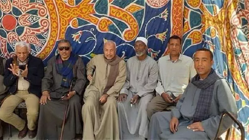 توافد الآلاف من اهالى  شطورة للمشاركة في الإستفتاء على التعديلات الدستورية
