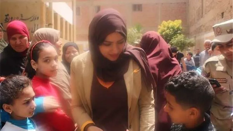 نائب محافظ القليوبية تتفقد مدرسة دملو الابتدائية ببنها