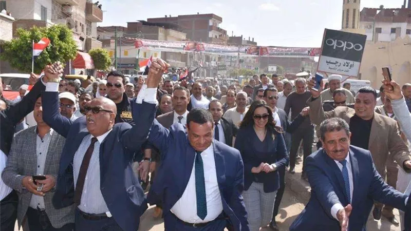 أجواء احتفالية في لجان الإسماعيلية خلال الاستفتاء على التعديلات الدستورية