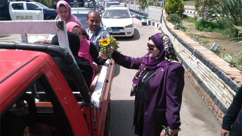 بالصور.. إقبال كبير على مصيف جمصة ضمن احتفالات شم النسيم