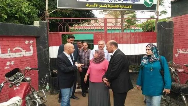 إنطلاق المبادرة الرئاسية للقضاء على فيروس سي لطلبة مدارس المرحلة الإعدادية