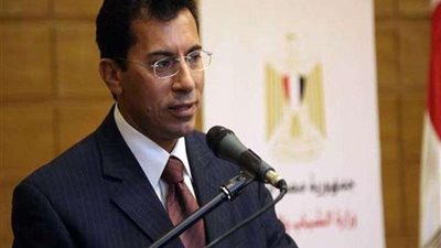وزير الشباب والرياضة يهنئ حجازي وتريزيجيه