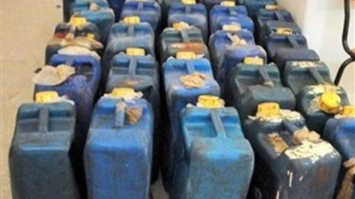 ضبط 3500 لتر سولار وبنزين مدعم بالبحيرة
