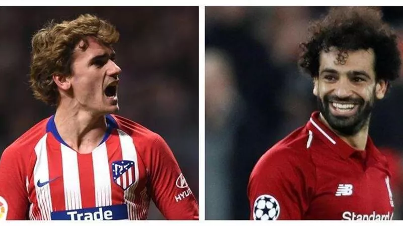 جريزمان يختار محمد صلاح ضمن البدلاء في تشكيل البلاي ستيشن
