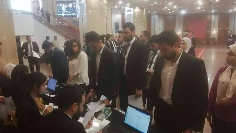 بالصور.. إجراء مقابلات المتطوعين لبطولة أمم إفريقيا فى الإسكندرية
