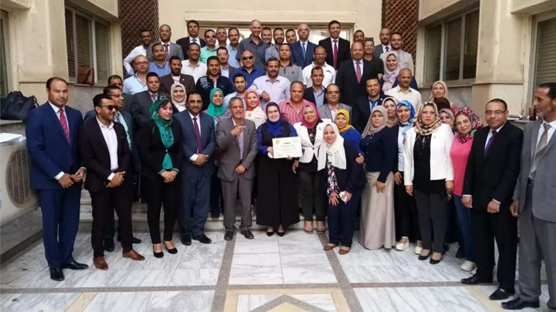 شمال سيناء تحصل على أفضل فريق جماعي في ورشة تدريبية بمركز سقارة