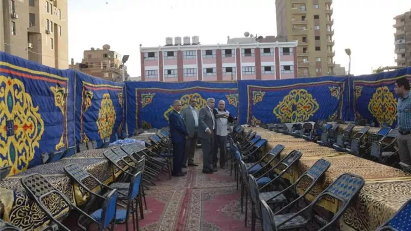 تتسع لـ 250 صائم يوميًا.. محافظ المنيا يتابع تجهيز 