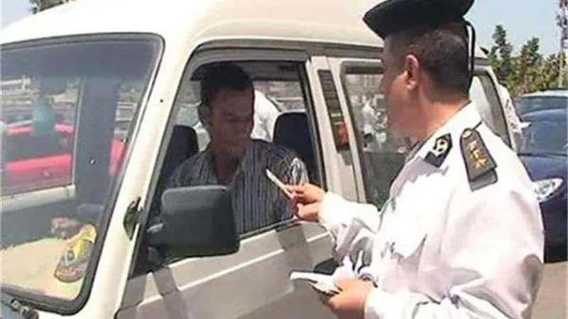 تحرير 513 مخالفة مرورية وفحص 23 شخصا فى حملة مكبرة بالمنوفية
