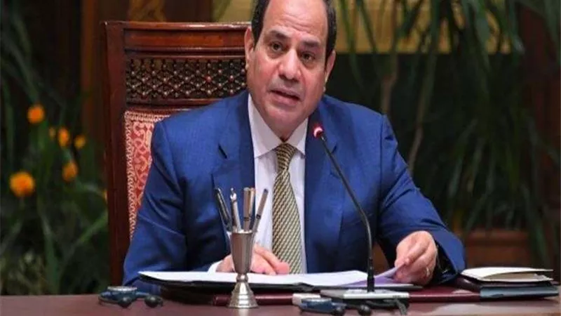 السيسي يستقبل المدير التنفيذي لوكالة الاتحاد الإفريقي للتنمية