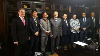 وزير الكهرباء يبحث مع البنك اليابانى سُبل دعم وتعزيز التعاون