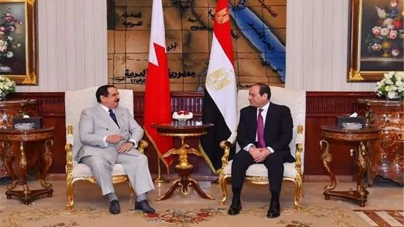 السيسي يستقبل ملك البحرين لتعزيز التعاون الثنائي بين البلدين