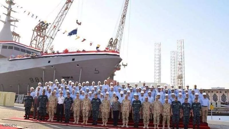 بالتفاصيل.. مصر تدشن فرقاطة 
