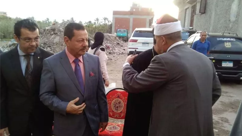 حارتنا المصرية تنظم حفل إفطار جماعي بكنيسة العذراء شرق الإسكندرية