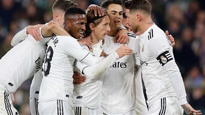 اليوم.. ريال مدريد يواجه ريال بيتيس في ختام الدوري الإسباني