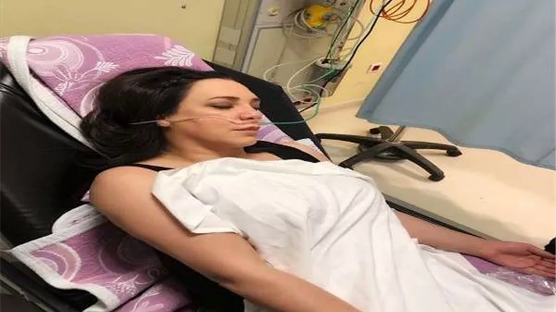 سلاف فواخرجي تتعرض لحادث أثناء تصوير 