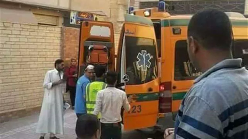 إصابة عامل سقط من مبنى تحت الإنشاء بالأزبكية