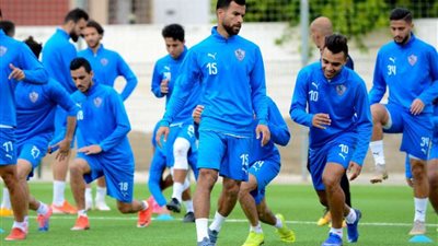 الليلة.. الزمالك يختتم استعدادته لمواجهة نهضة بركان بنهائي الكونفدرالية