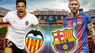 بث مباشر.. مباراة برشلونة امام فالنسيا بنهائي كأس ملك إسبانيا