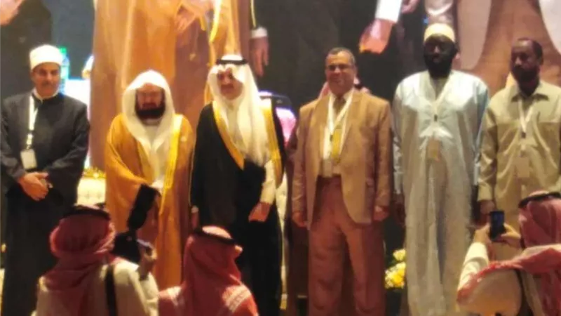 الأمير سعود بن نايف والسديس يكرمان اثنين من أعضاء هيئة التدريس جامعة المنيا