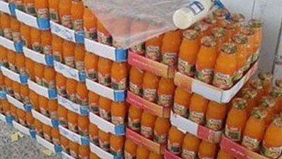 مباحث التموين تضبط 742 علبة عصير فاسده قبل ترويجها بالإسكندرية