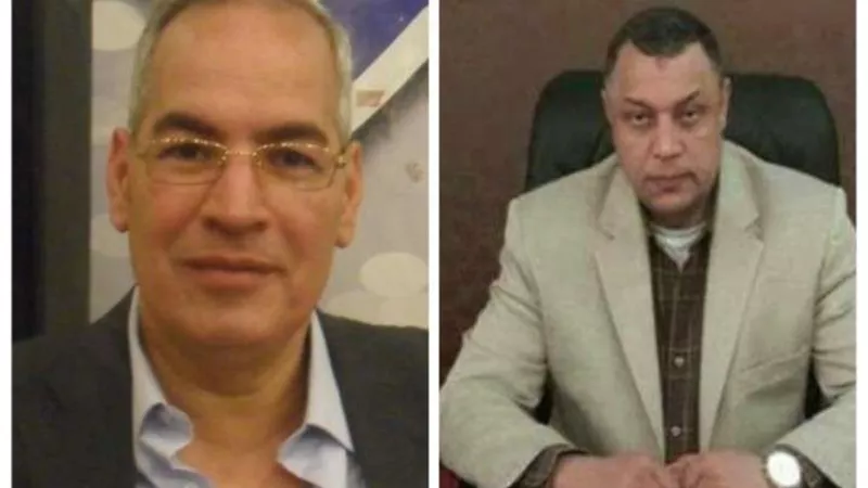 انقلاب سيارة مدير أمن أسيوط ورئيس المباحث الجنائية على الصحراوي الغربي