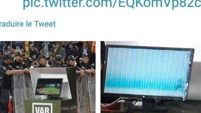 صورة تكشف سلامة تقنية الفيديو قبل انطلاق نهائي دوري أبطال إفريقيا