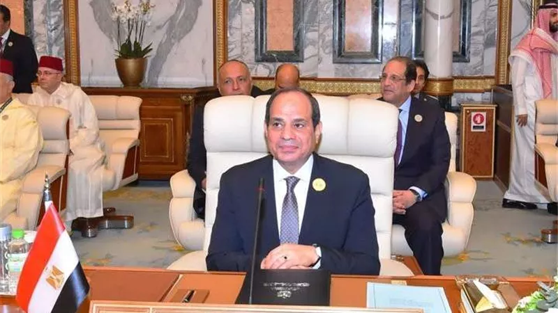 سولاف درويش تشيد بكلمة الرئيس السيسي فى القمة العربية بالسعودية