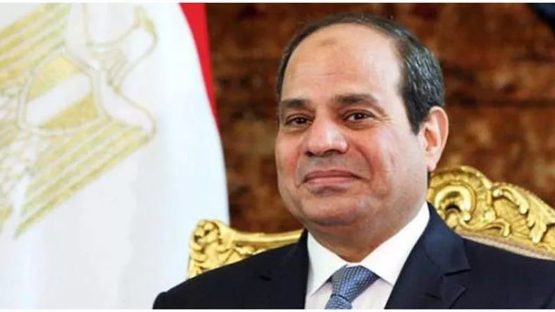 السيسي يحتفل بعيد الفطر المبارك مع أبناء الشهداء
