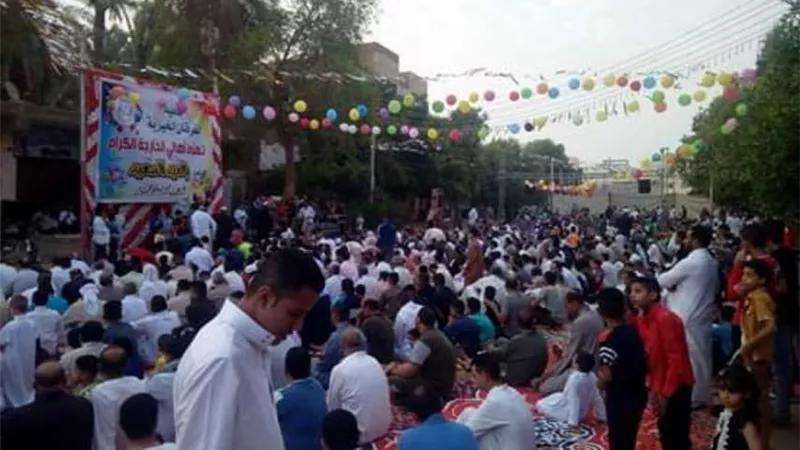 صلاة العيد تشهد جوائز وهدايا  بالوادي الجديد