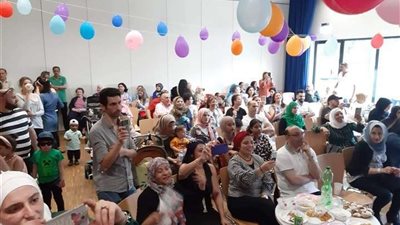 بالصور.. الجالية المصرية في ألمانيا تحتفل بعيد الفطر المبارك