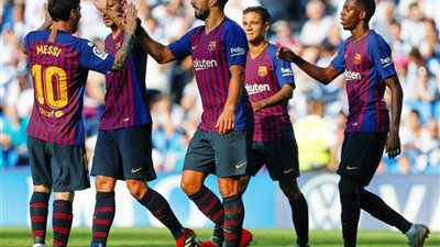برشلونة يسحق إشبيلية بسداسية