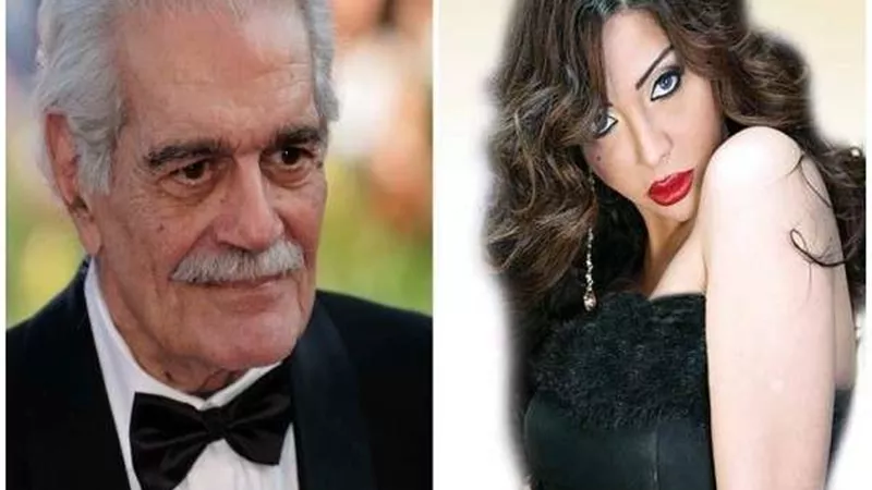فنانة كويتية تدعي وجود علاقة تربطها بعمر الشريف