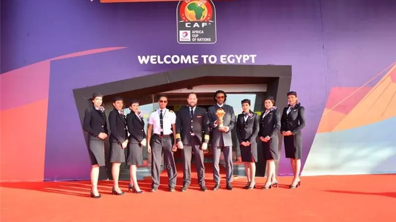 بالصور.. وزارة الطيران تضع اللمسات النهائية لاستضافة بطولة أمم إفريقيا