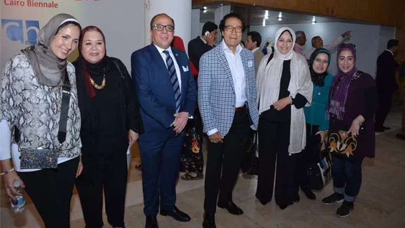 بالصور.. افتتاح بينالي القاهرة الدولي بعد توقف 8 سنوات