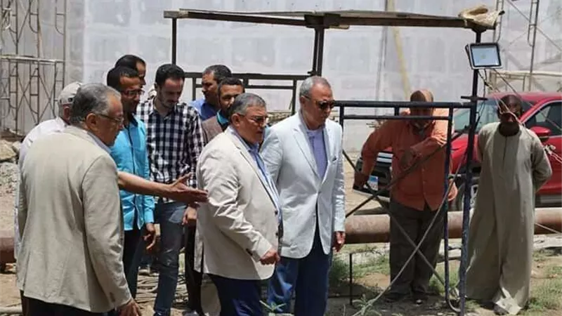 محافظ قنا يؤكد دخول محطة مياه شرب فرشوط الخدمة.. أخرشهر يونيو