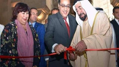 حاكم الشارقة لوزيرة الثقافة