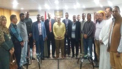 المصريين الأحرار يكرم رئيس مجلس مدينة سفاجا وضباط الشرطة