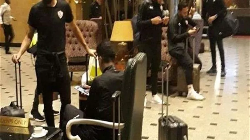بعثة الزمالك تستعد لمغادرة كينيا