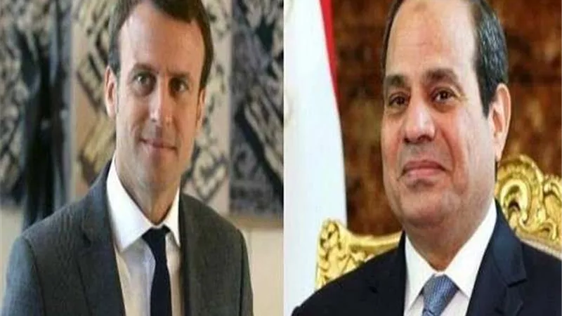 السيسي يبحث هاتفيا مع ماكرون تطورات الملفات الإقليمية