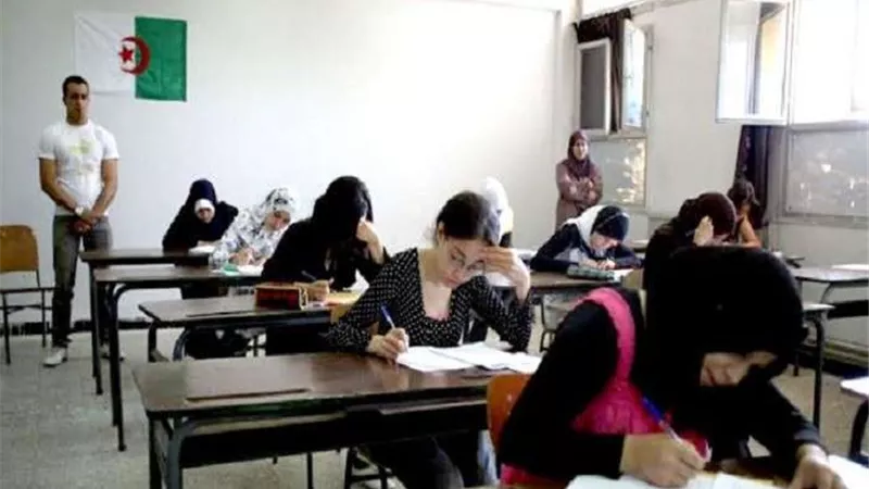 675 ألف طالب جزائري يبدأون امتحانات الثانوية العامة