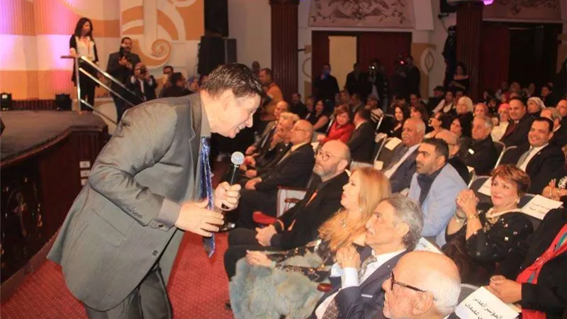 بالصور.. إيمان البحر درويش يحي حفل افتتاح مهرجان 