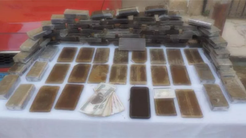 سقوط أخطر تاجر مخدرات في مطروح